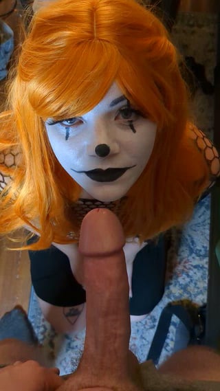 Just because it’s Halloween doesn’t mean I’m not going to love on my bull’s cock.