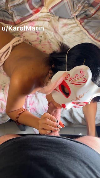 Smiling after my reward