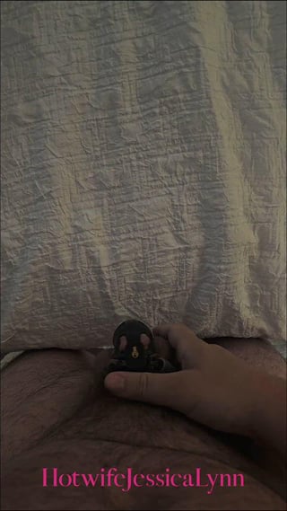 Hubby’s view while I’m on a date with my black boyfriend