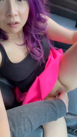 My bull came and picked me up for a quickie, then returned me home for hubby to have his turn