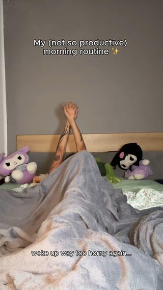 A very slutty morning