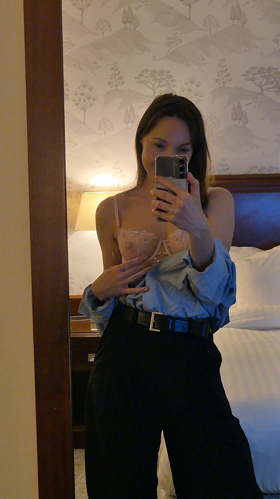 There is definitely something hot about business outfits