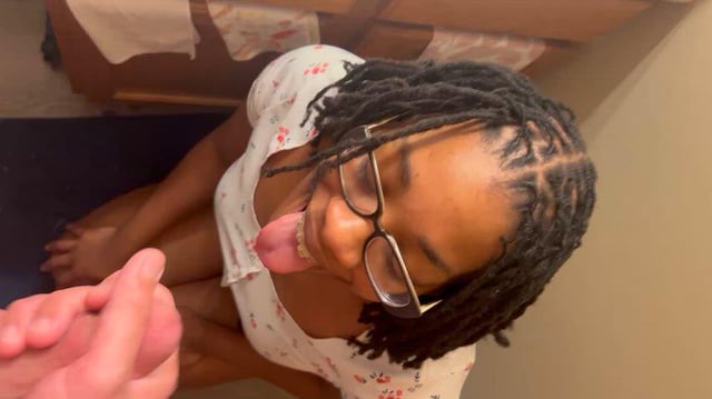 POV: I sneak you off to the bathroom so you can give me your cum