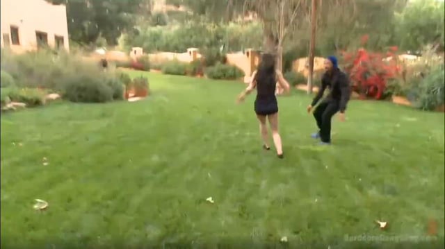 Jennifer White Tries To Escape a Takedown