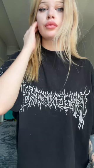 My application to be your goth gf