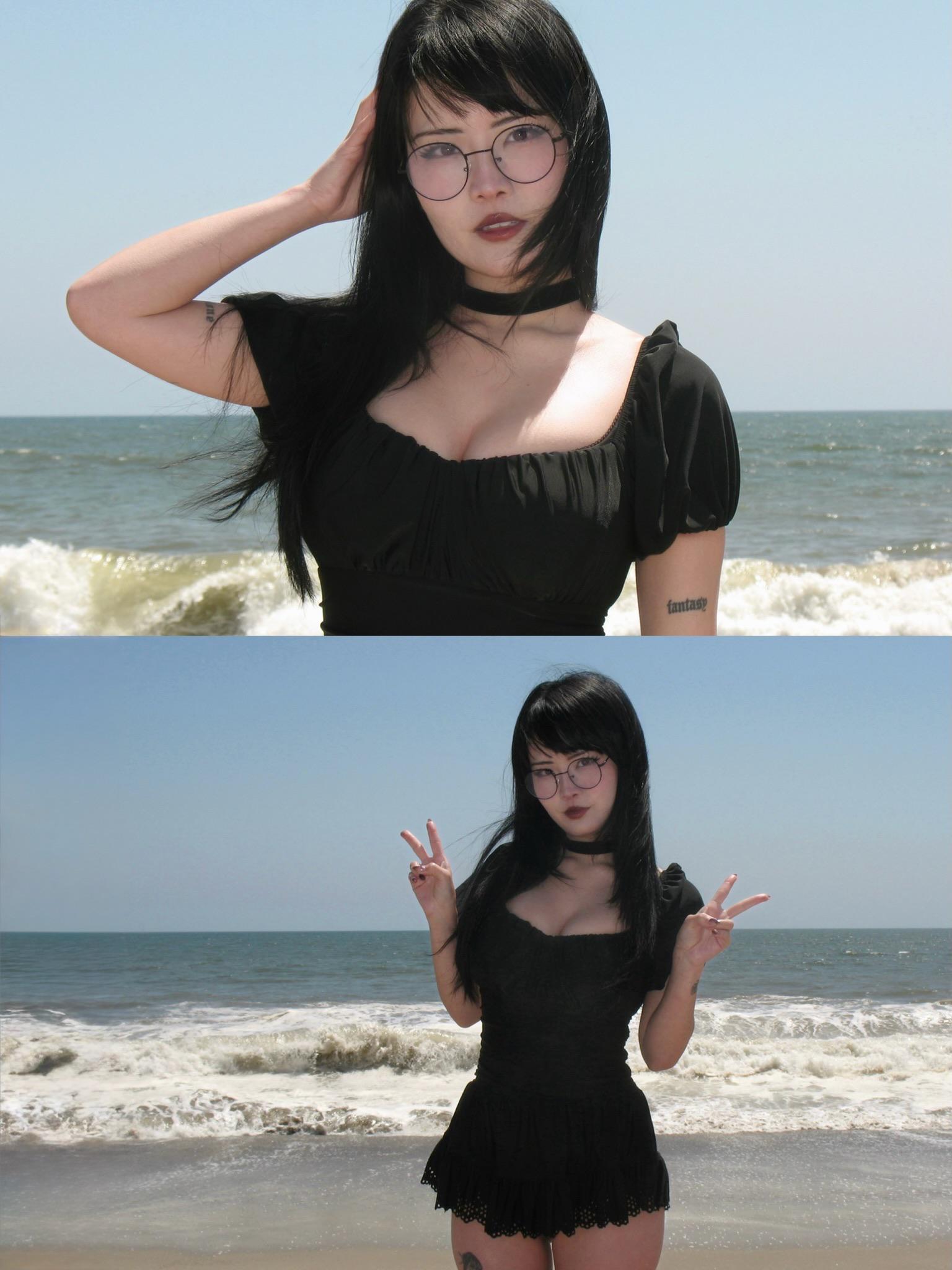 was super pale so i had a beach day
