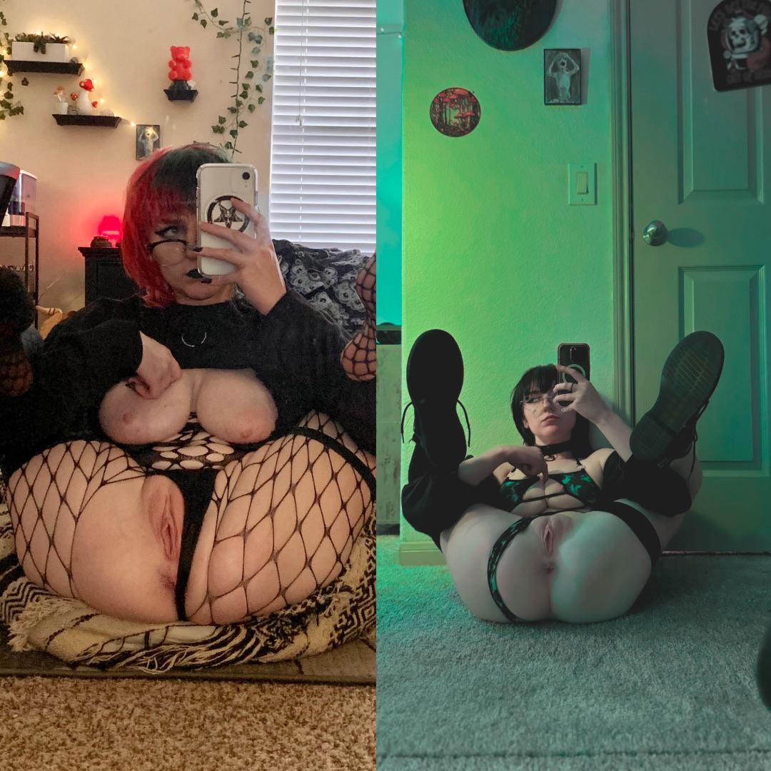 Goth girl mating press, 3 years apart