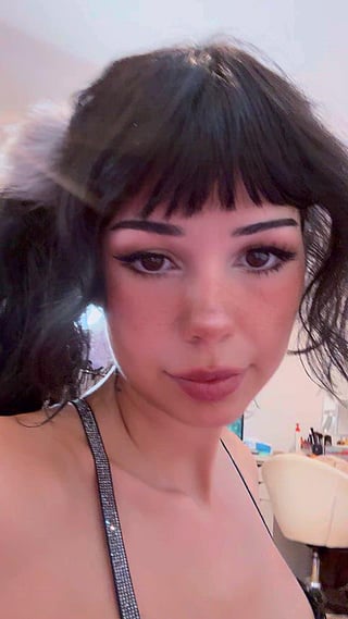 The tiniest goth pussy